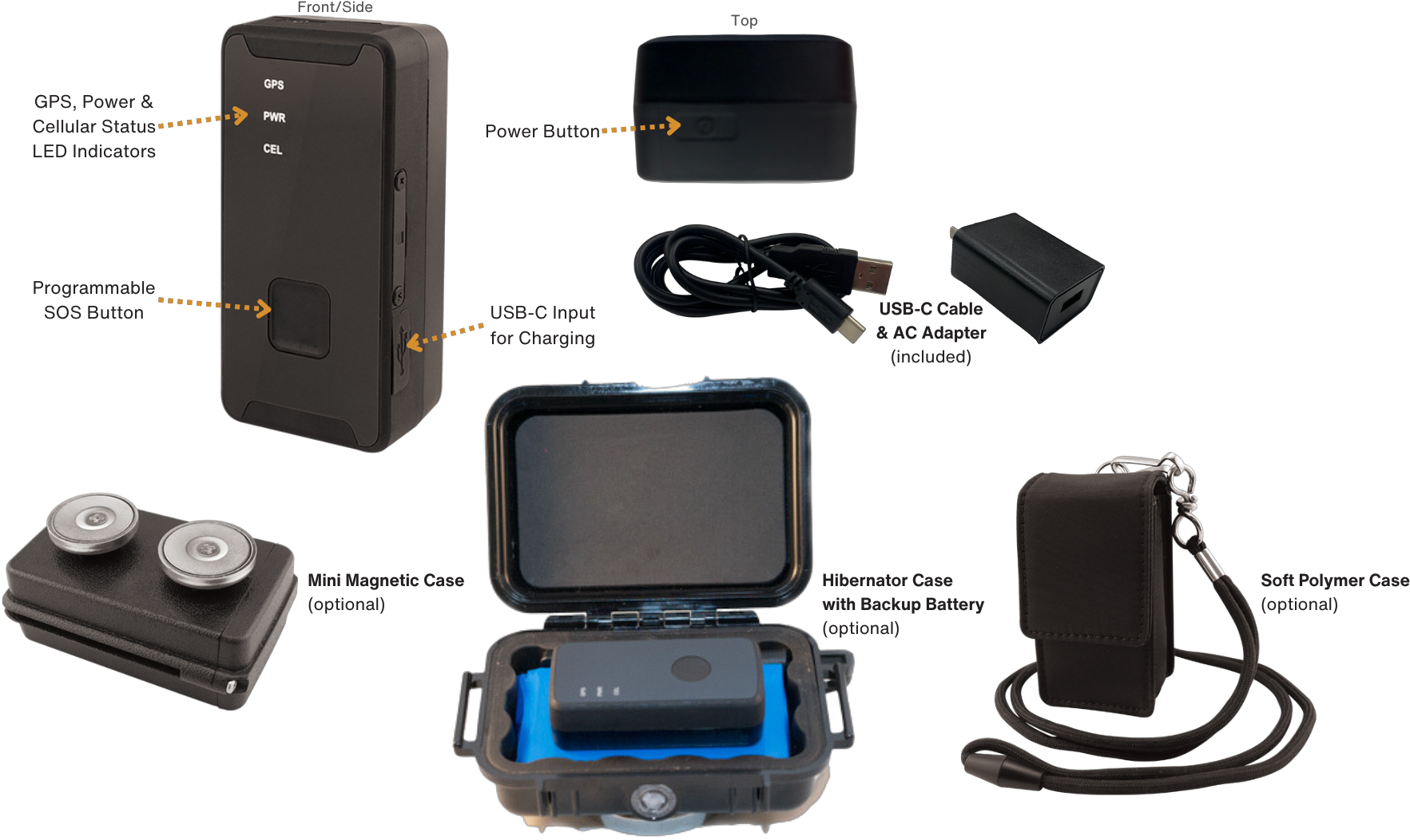 Tracker GPS Invoxia Con Allarme Antifurto In Tempo Reale, Autonomia 6 Mesi E 3 Anni Di Abbonamento LoRa Inclusi
